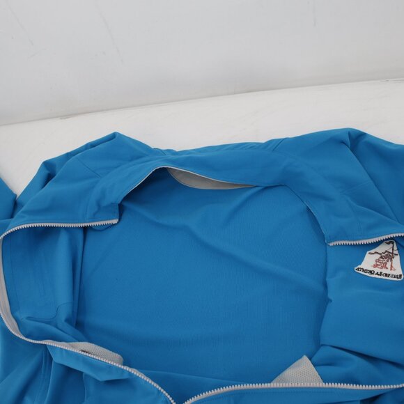 Peter millar jacket men XL wind repellent full zip blue stretch golf performance - Picture 16 of 16